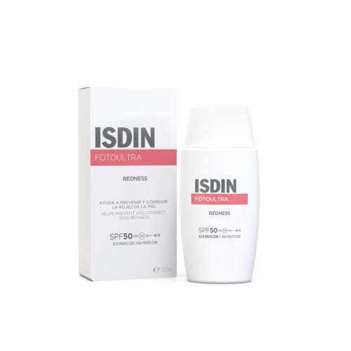 ISDIN FU REDNESS apsauginė veido emulsija jautriai odai SPF 50 50ml