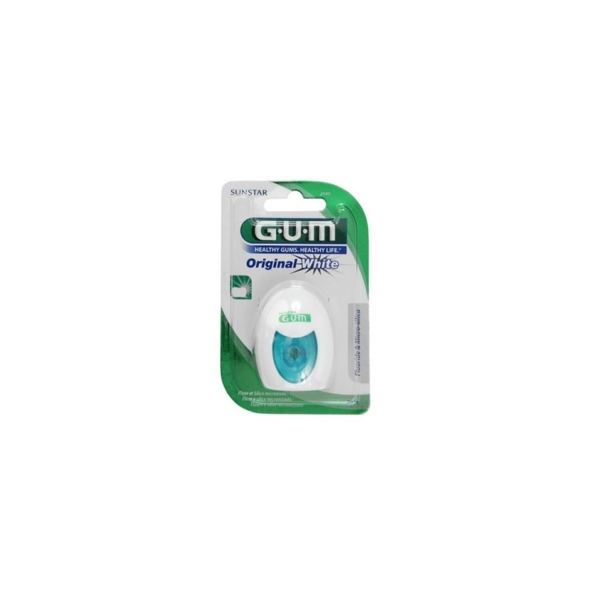 G.U.M. balinantis dantų siūlas ORIGINAL WHITE, 30m - 