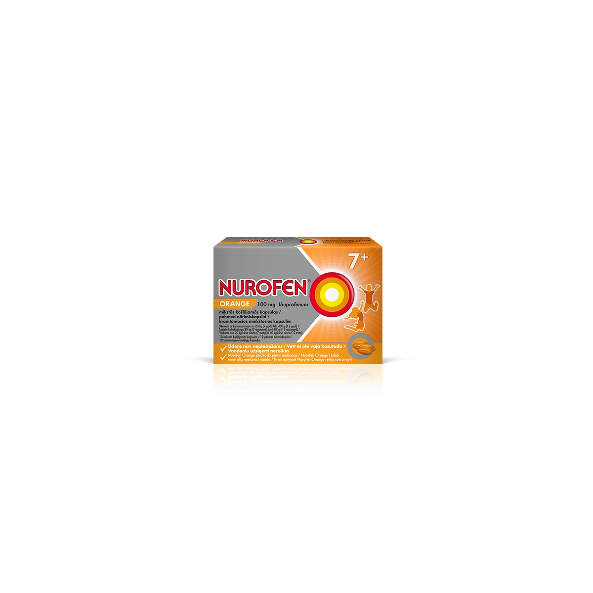 Nurofen Orange 100mg kramt.caps.N12