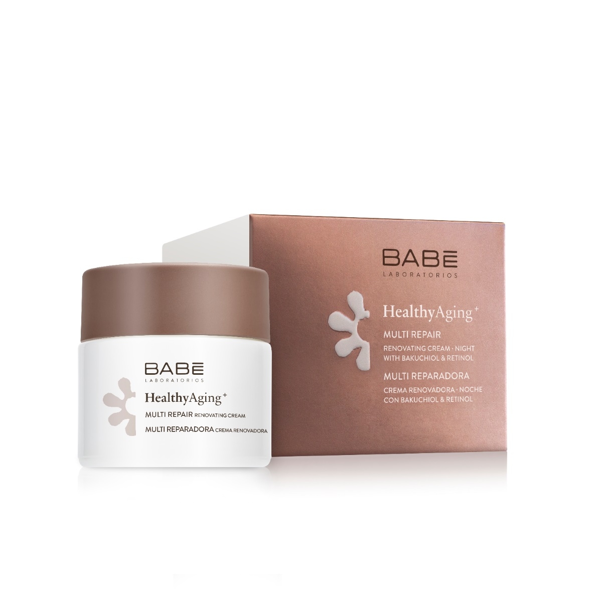 BABE daugiafunkcinis atkuriamasis naktinis kremas HEALTHY AGING+, 50ml