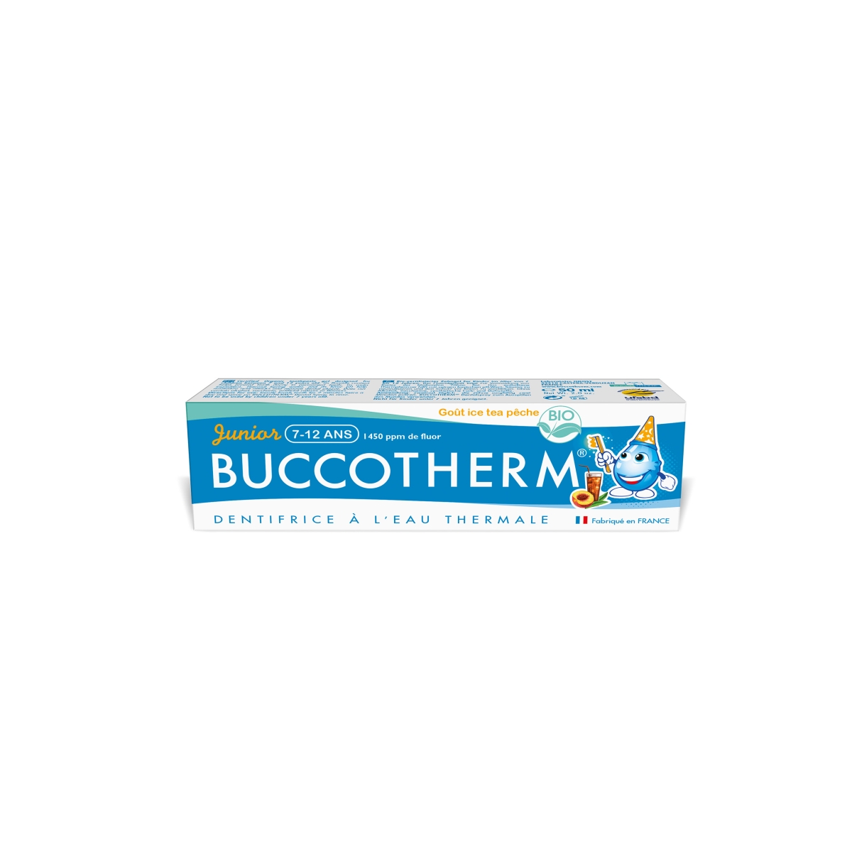 BUCCOTHERM dantų pasta-gelis 7-12 m. vaikams JUNIOR , 50ml - 