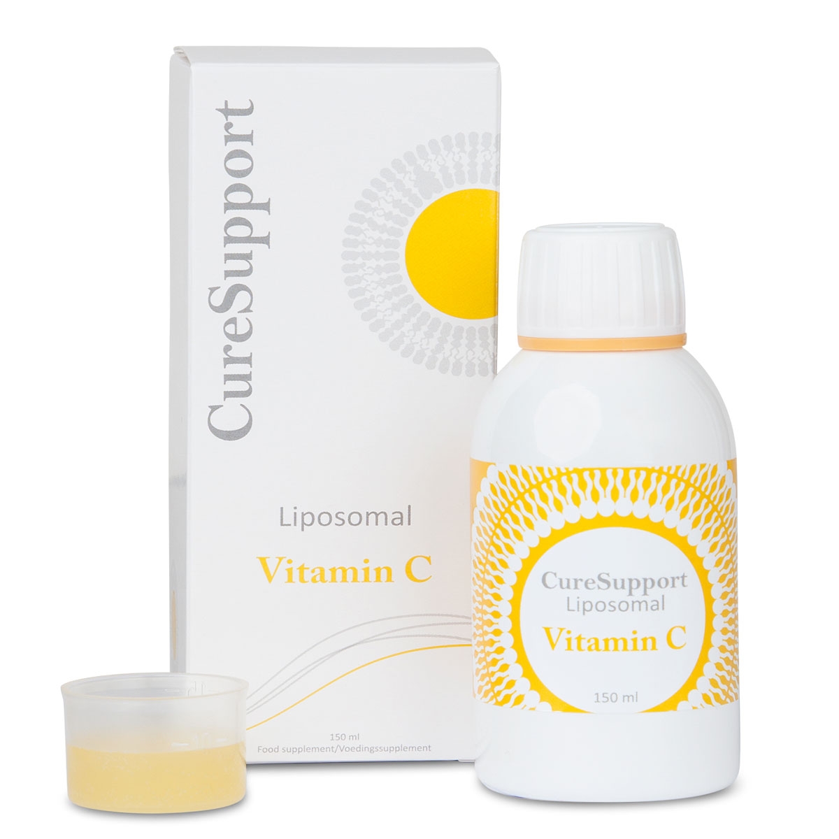 CURESUPPORT liposominis VITAMIN C 1116mg, 150ml - 