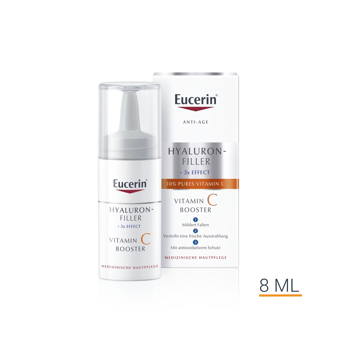 EUCERIN vitamino C serumas HYALURON-FILLER, 8 ml - 