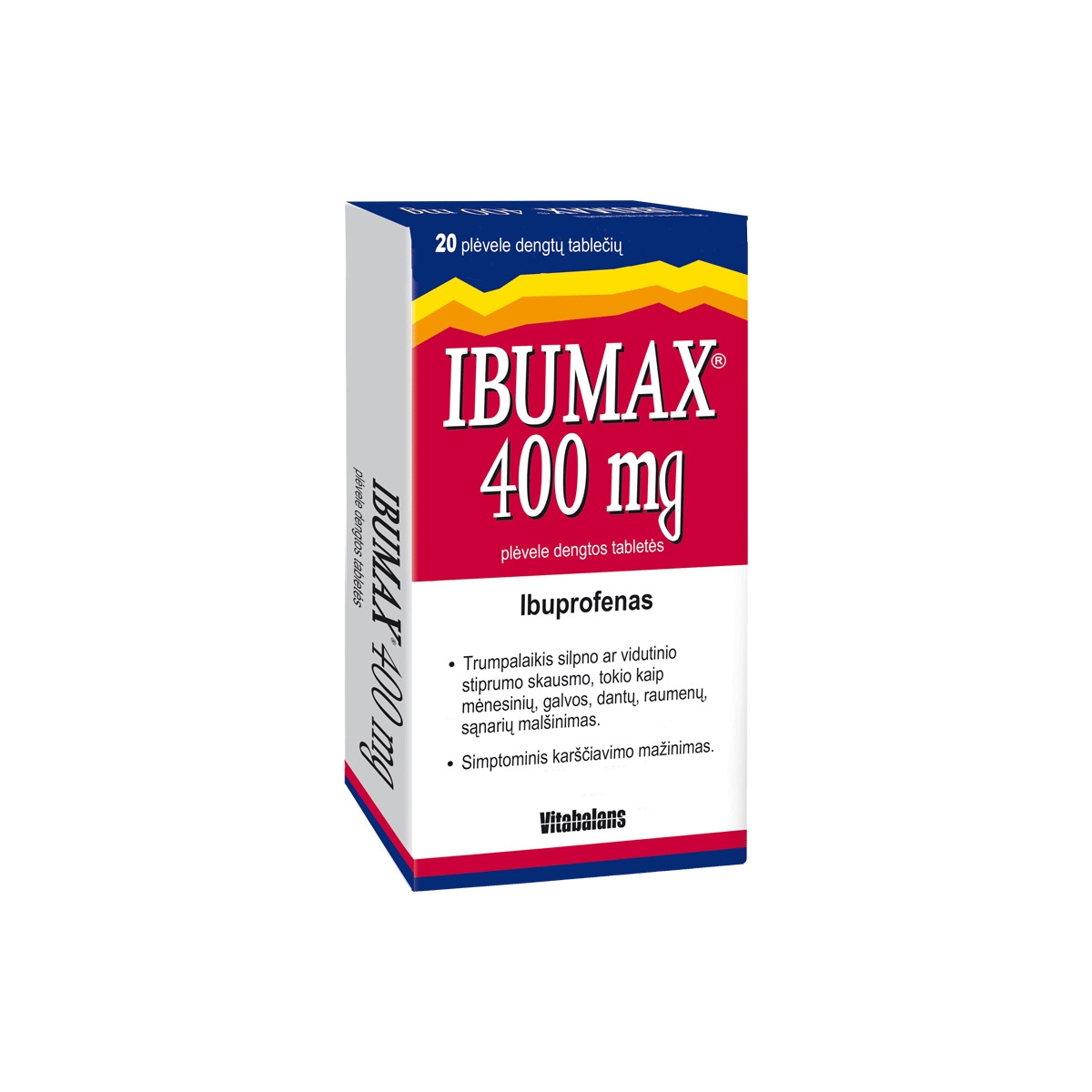 IbuMax 400mg tab. N20