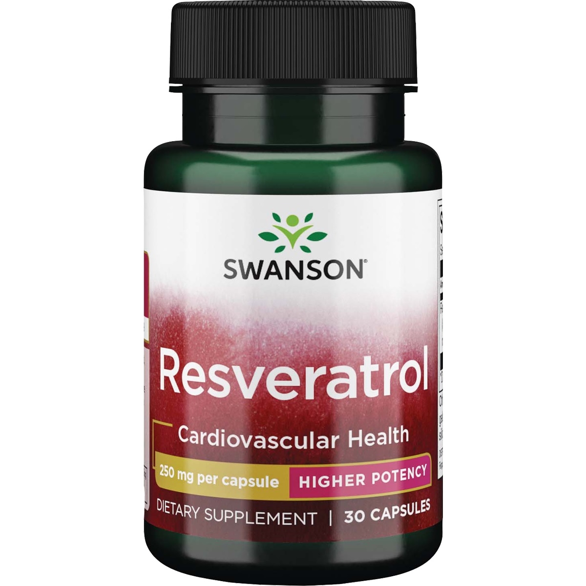 SWANSON Resveratrolis 250mg kapsulės 30 Kaps. - 