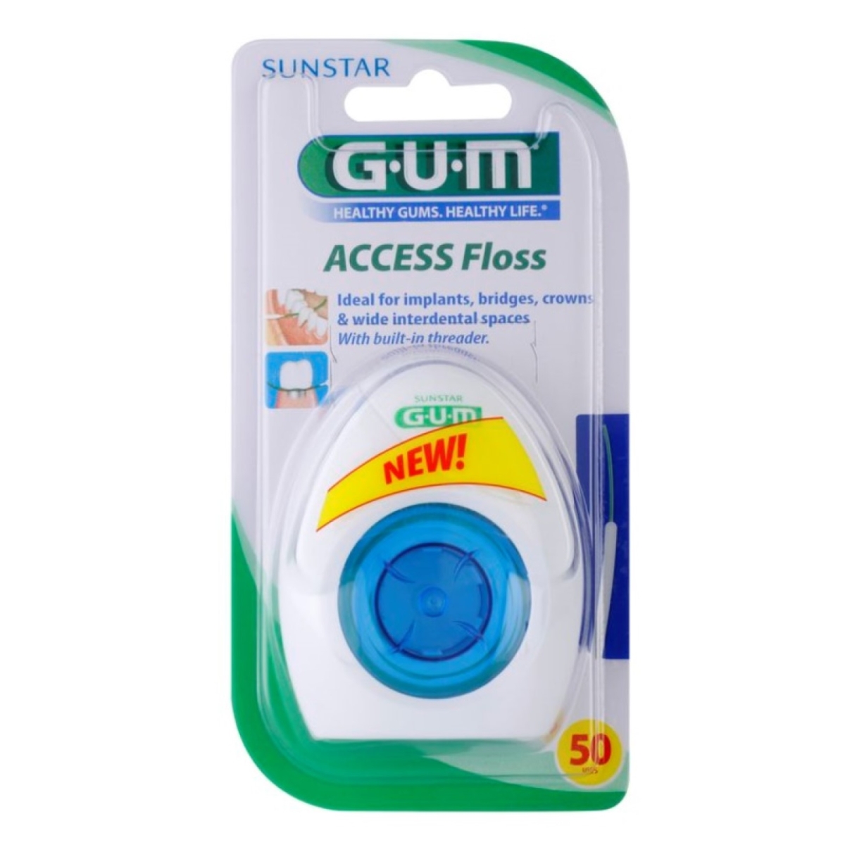 G.U.M, siūlas implantams ACCESS, N50 - 