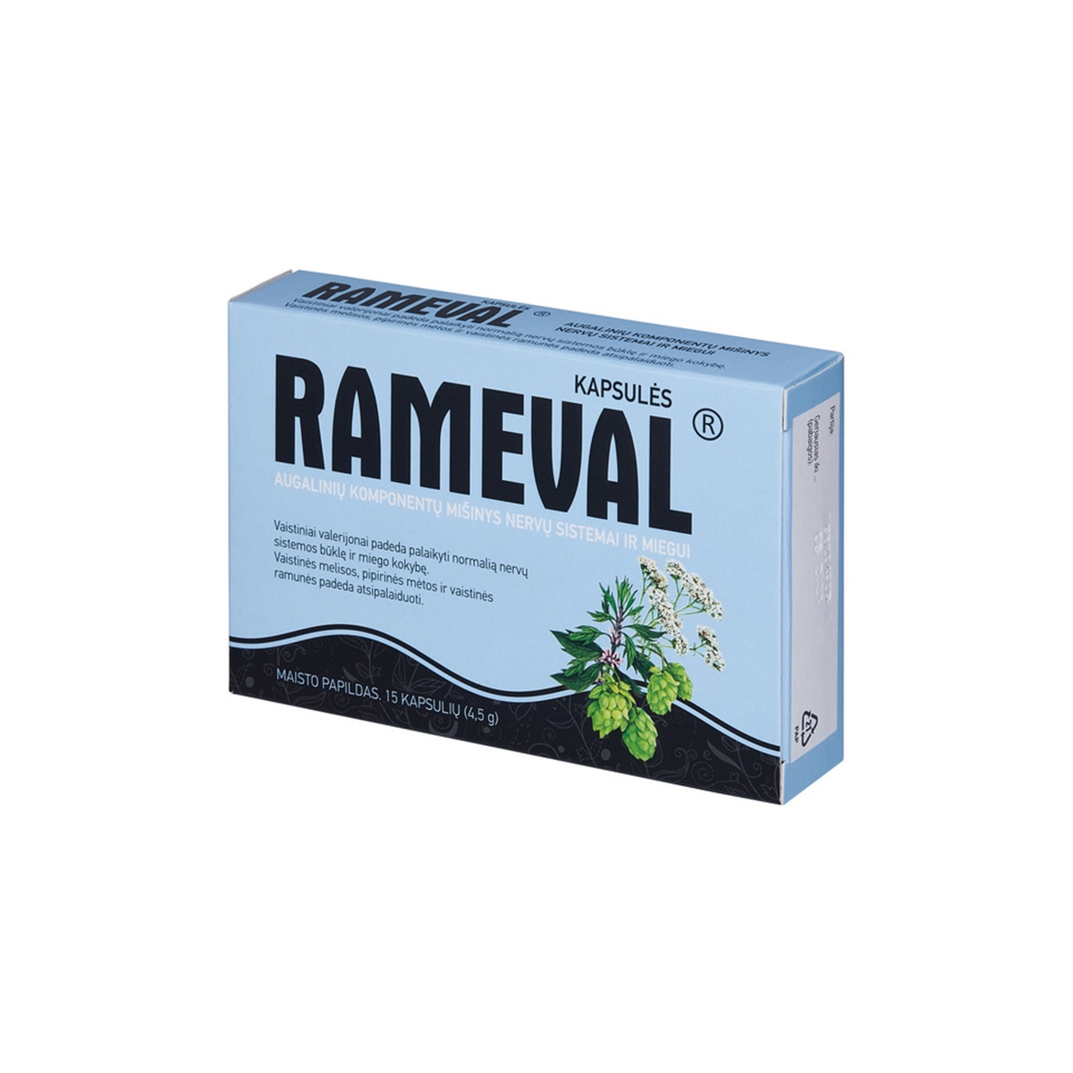 RAMEVAL, 15 kapsulių - 