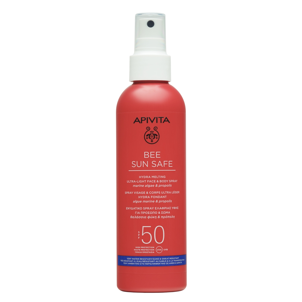 APIVITA purškalas BEE SUN SAFE SPF50, 200ml - 