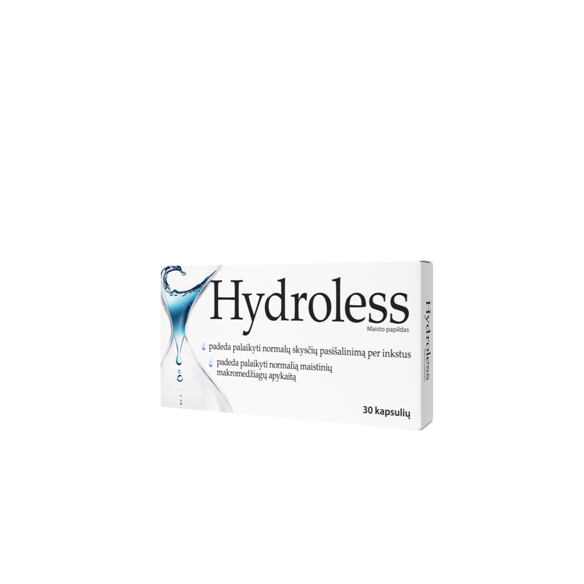 HYDROLESS kapsulės, N30 - 