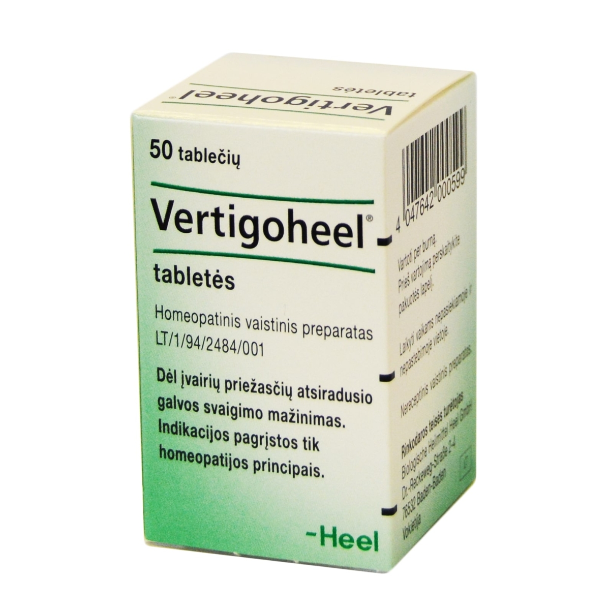 Vertigoheel tab. N50