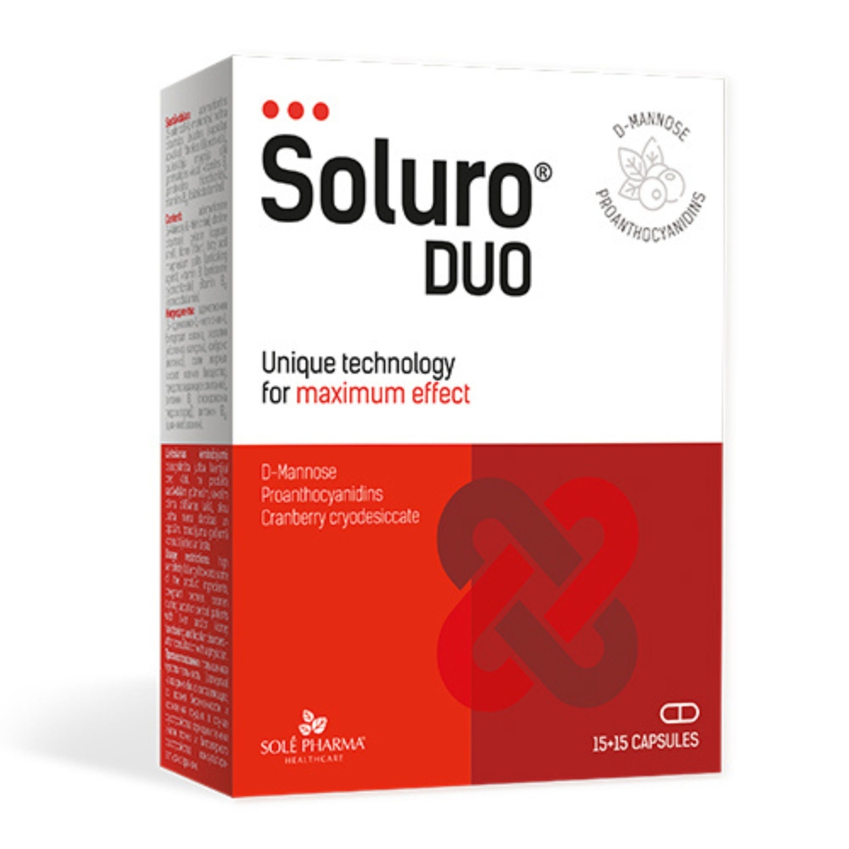 SOLURO DUO, 15+15 kapsulių - 