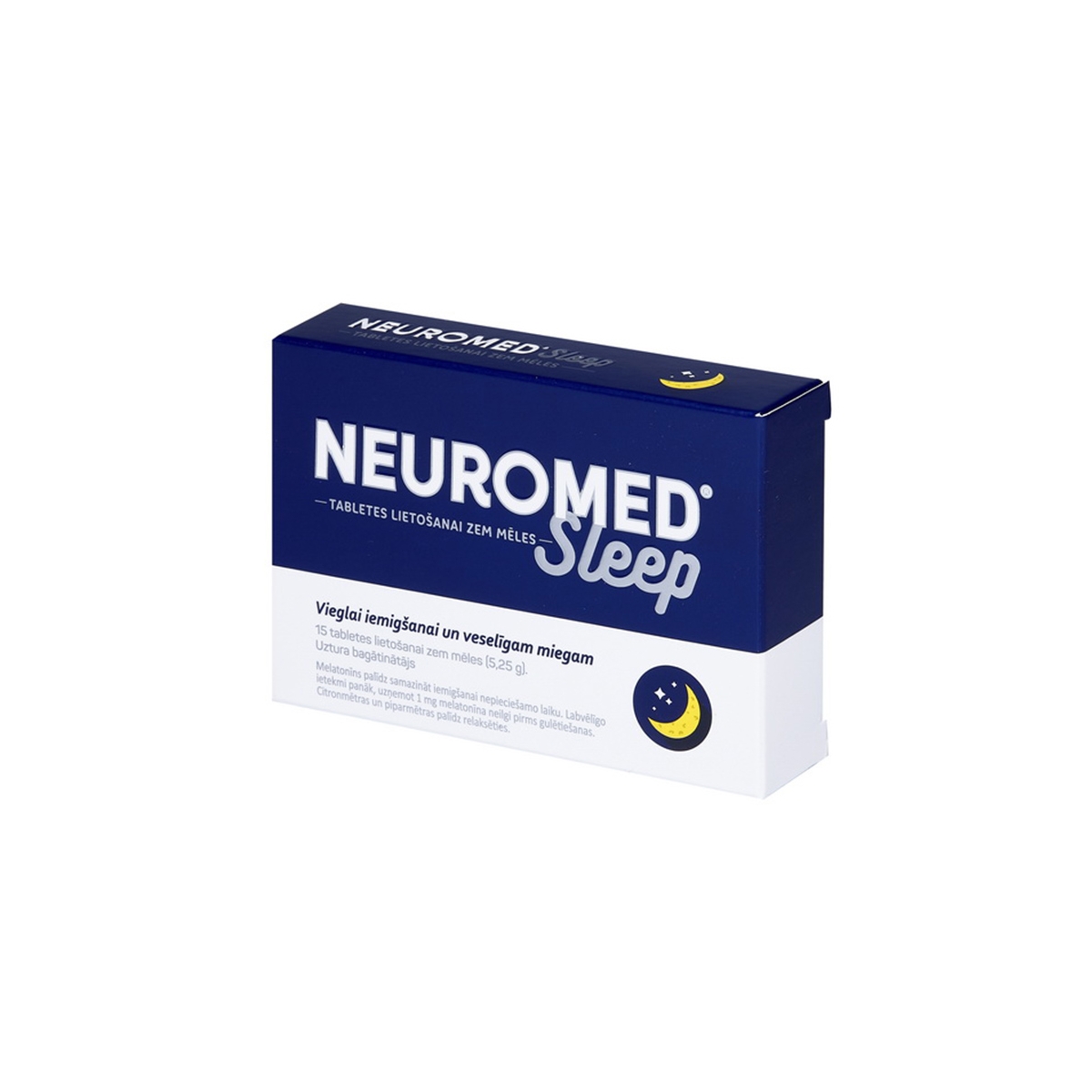 NEUROMED čiulpiamosios tabletės SLEEP, N15 - 