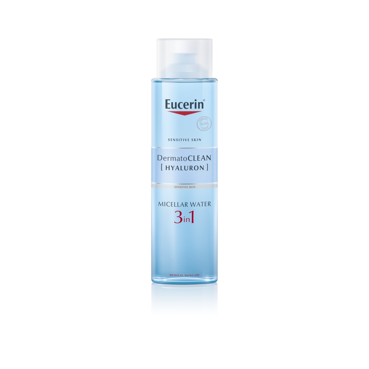 EUCERIN micelinis vanduo 3 in 1 DERMATOCLEAN, 400ml - 