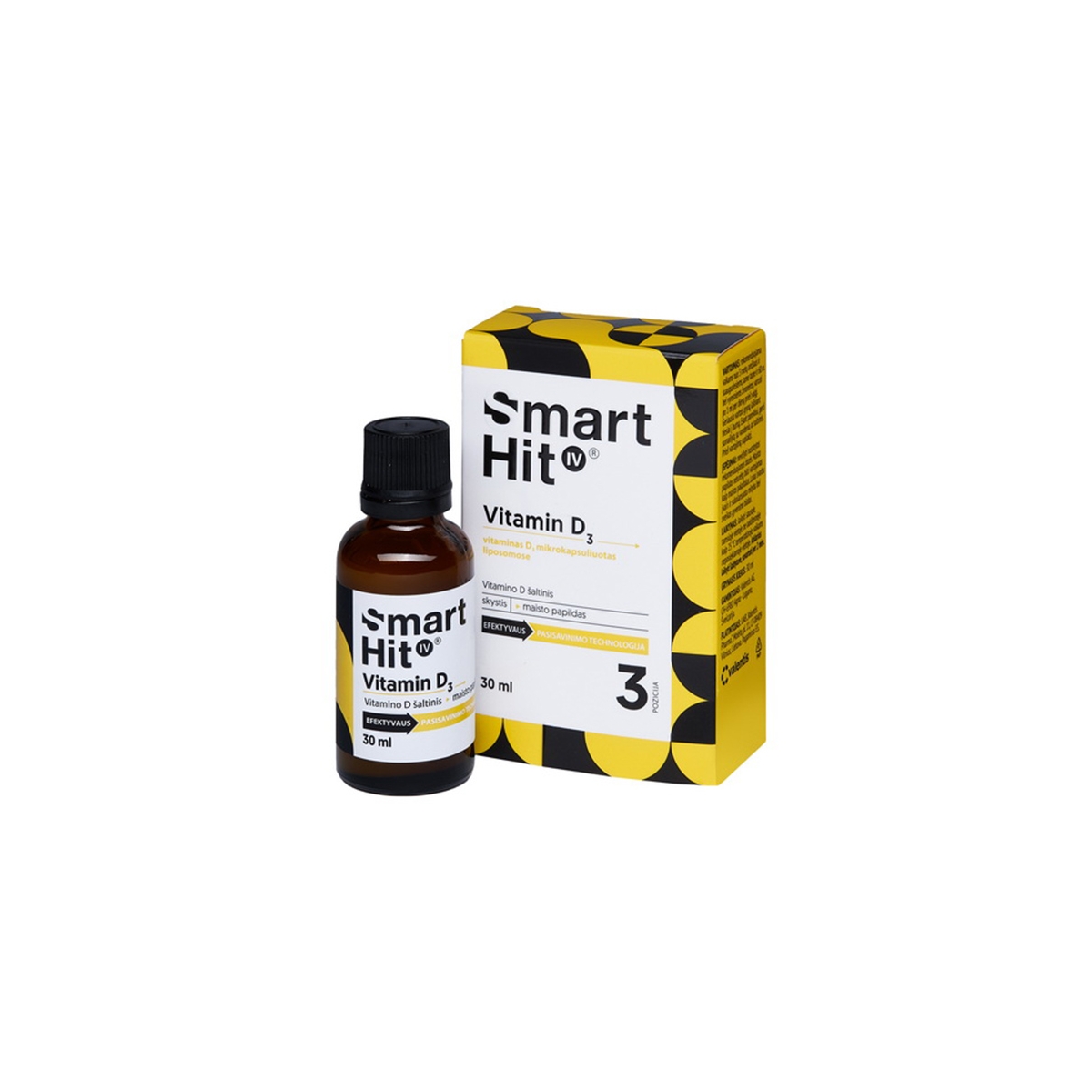 SMARTHIT IV VITAMIN D3, 30ml - 