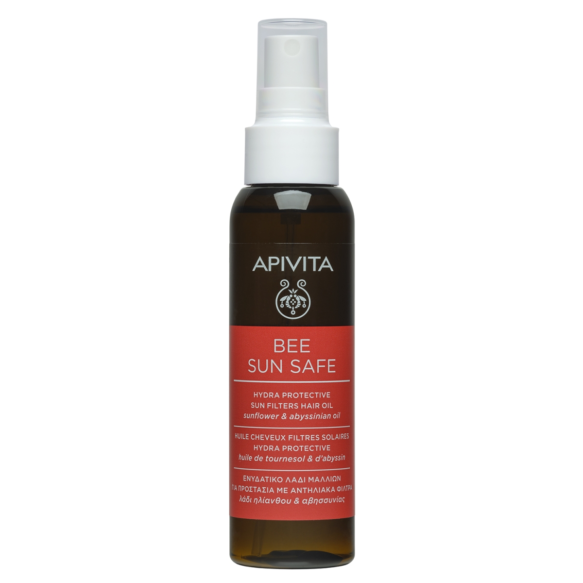 APIVITA plaukų aliejus BEE SUN SAFE, 100ml - 