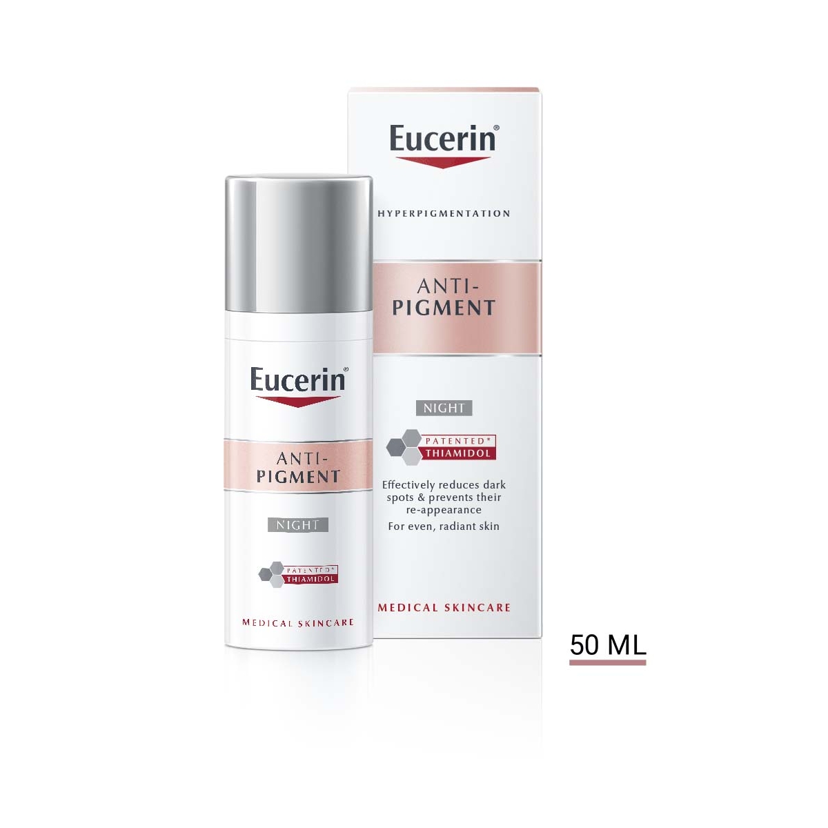 EUCERIN naktinis kremas ANTI-PIGMENT, 50ml