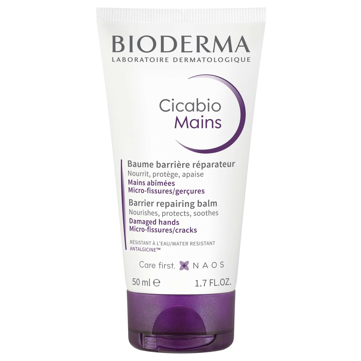 BIODERMA Cicabio Mains atkuriamasis rankų balzamas, 50ml