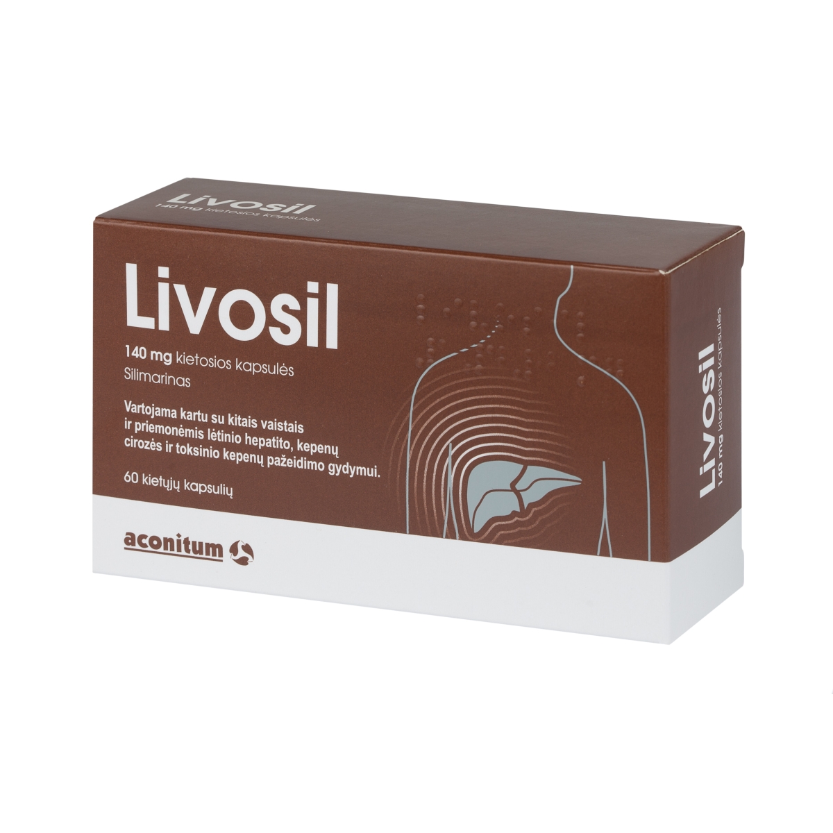 Livosil 140mg caps. N60 - 