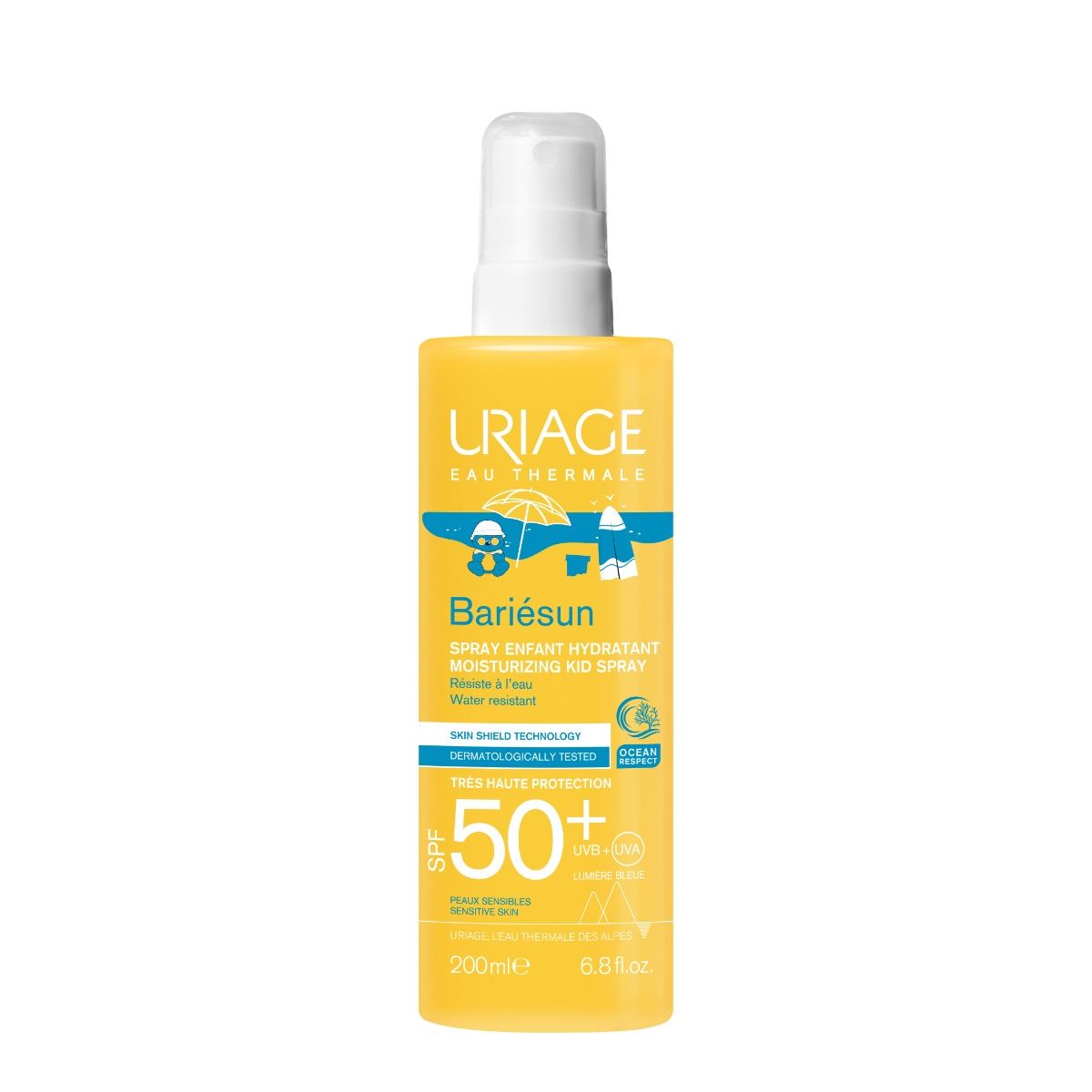 URIAGE purškalas veidui ir kūnui KIDS Bariesun SPF50+,  200ml -  1