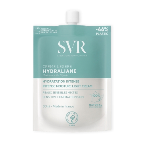 SVR drėkinamasis kremas dehidratuotai odai HYDRALIANE LÉGÈRE, 50ml