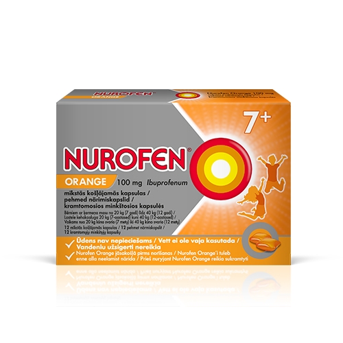 Nurofen Orange 100mg kramt.caps.N12