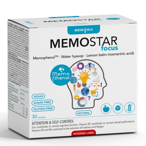 MEMOSTAR FOCUS paketėliai N30