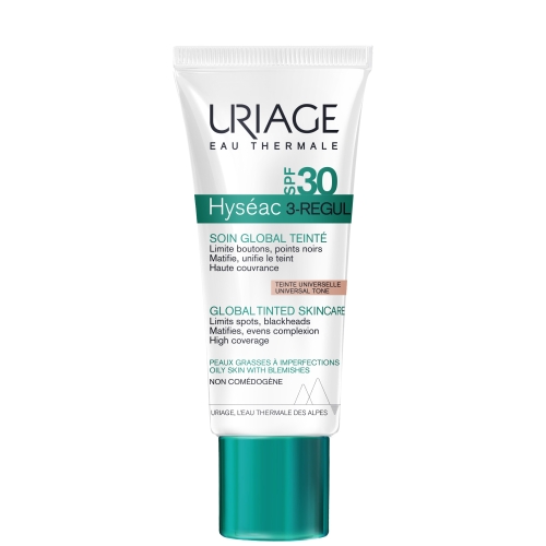 URIAGE tonins kremas HYSEAC 3-REGUL GLOBAL SPF30, 40ml