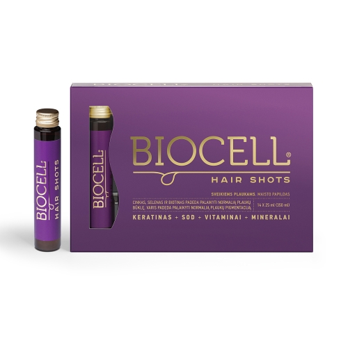 BIOCELL HAIR SHOTS, 25ml x N14