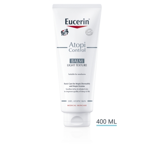 EUCERIN balzamas sausai, atopinei odai ATOPICONTROL, nuo 3 mėn., 400ml