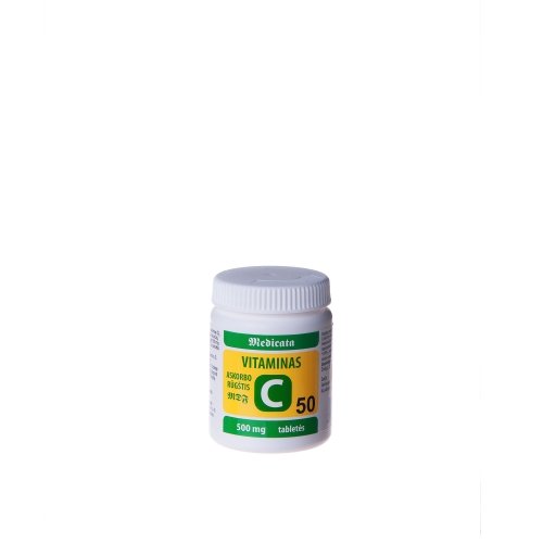 Vitaminas C 500mg tabletės, N50