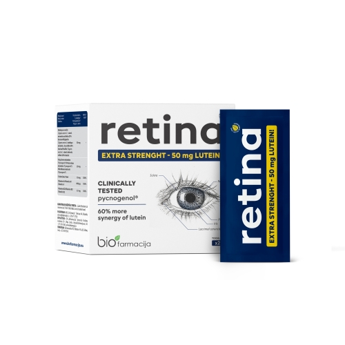 RETINA, milteliai, N28