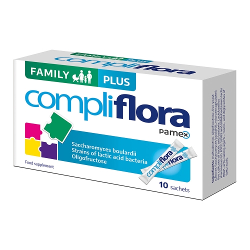 COMPLIFLORA FAMILY+, 10 paketėlių