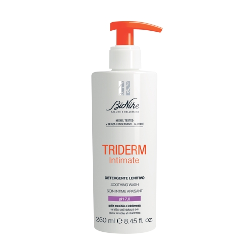 BIONIKE intymios higienos prausiklis TRIDERM INTIMATE  pH 7.0, 250ml