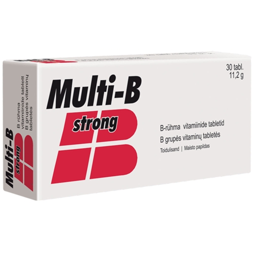 VITABALANS MULTI-B STRONG tabletės N30