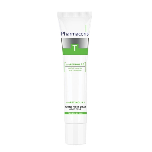 PHARMACERIS T naktinis kremas PURE RETHINOL 0.3%, 40ml