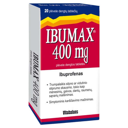 IbuMax 400mg tab. N20