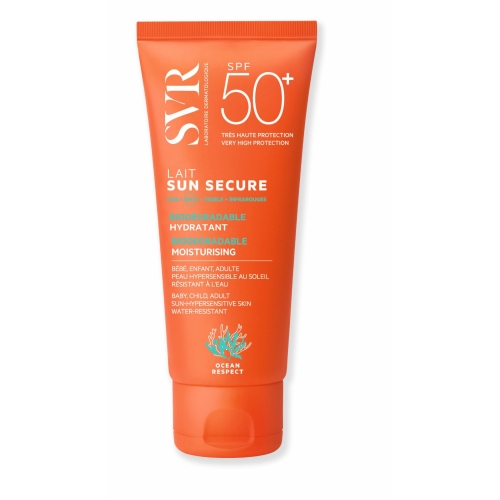 SVR pienelis veidui ir kūnui SUN SECURE LAIT SPF50+, 100ml