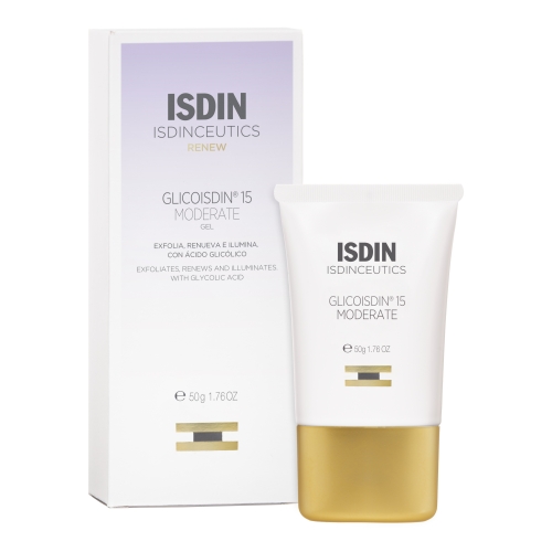 ISDINCEUTICS Glicoisdin®15 šveičiam.glikolio rūgšties veido gelis 50ml