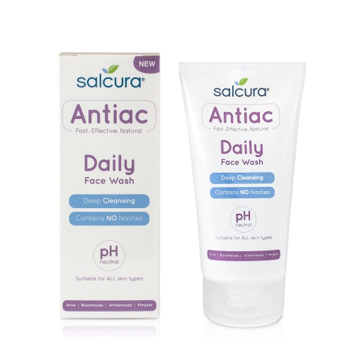 SALCURA prausiklis mišriai, riebiai odaI  ANTIAC DAILY, 150ml