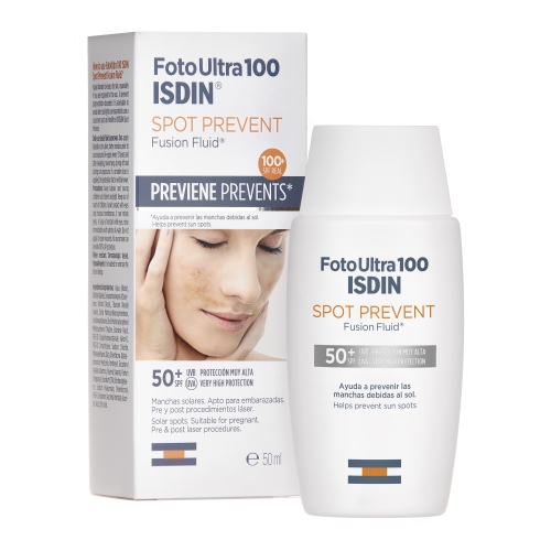 ISDIN FOTOULTRA 100 apsauginė emulsija veidui nuo pigmentinių dėmių 50