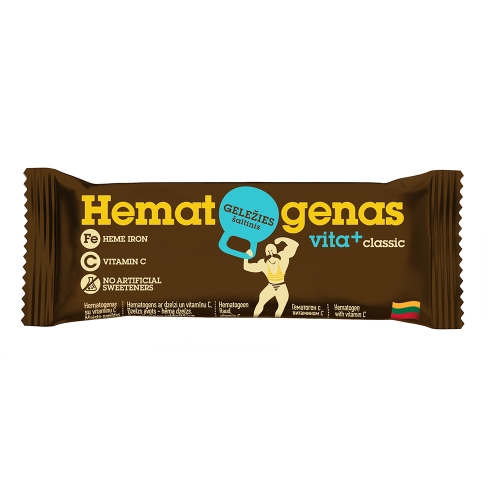 HEMATOGENAS klasikinis VITA+, 50g