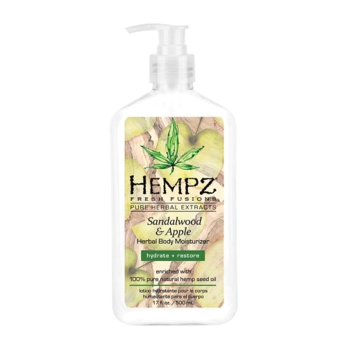 Hempz drėkinantis kūno kremas Sandalwood & Apple, 500ml