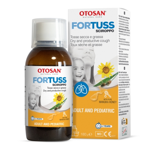 „OTOSAN®  FORTUSS“ sirupas, 180g