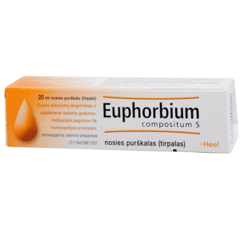 Euphorbium Compositum Nasal Spray 20ml