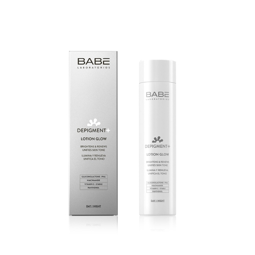 BABĒ švytėjimo suteikiantis losjonas DEPIGMENT+ LOTION GLOW, 150ml