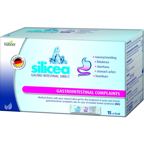 HUBNER ORIGINAL SILICEA® GASTRO-INTESTINAL GEL DIRECT, 15ml x N15