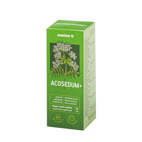 ACONITUM nervų sistemai ACOSEDUM+, 50ml