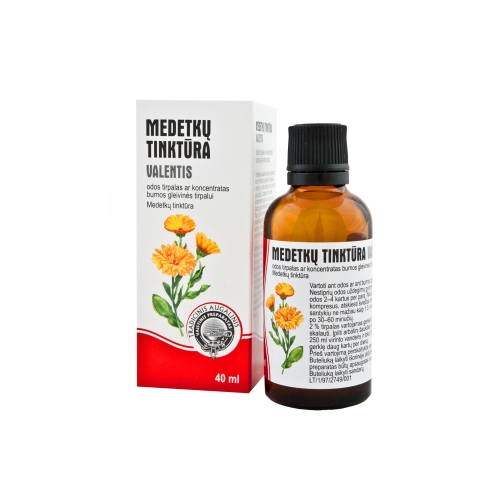 Medetkų tinktūra Valentis 1ml/ml 40ml N1