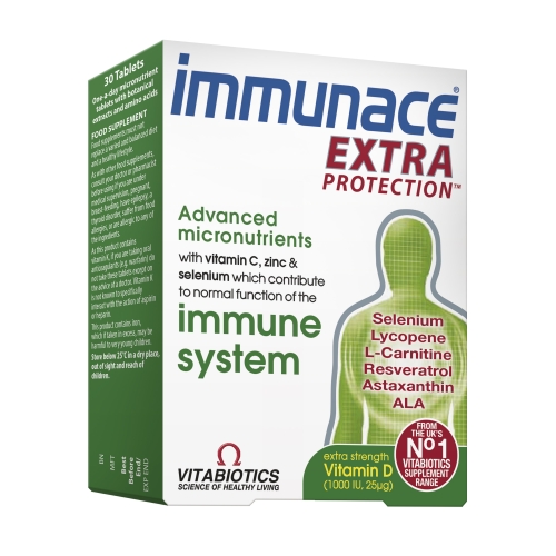 IMMUNACE EXTRA, 30 tablečių