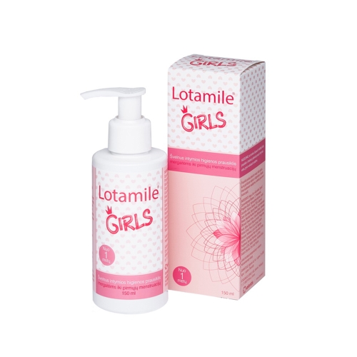 LOTAMILE intymios higienos prausiklis GIRLS, 150ml